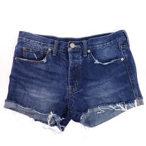 BDG Urban Outfitters Tomgirl Denim Button Fly Shorts Size 27